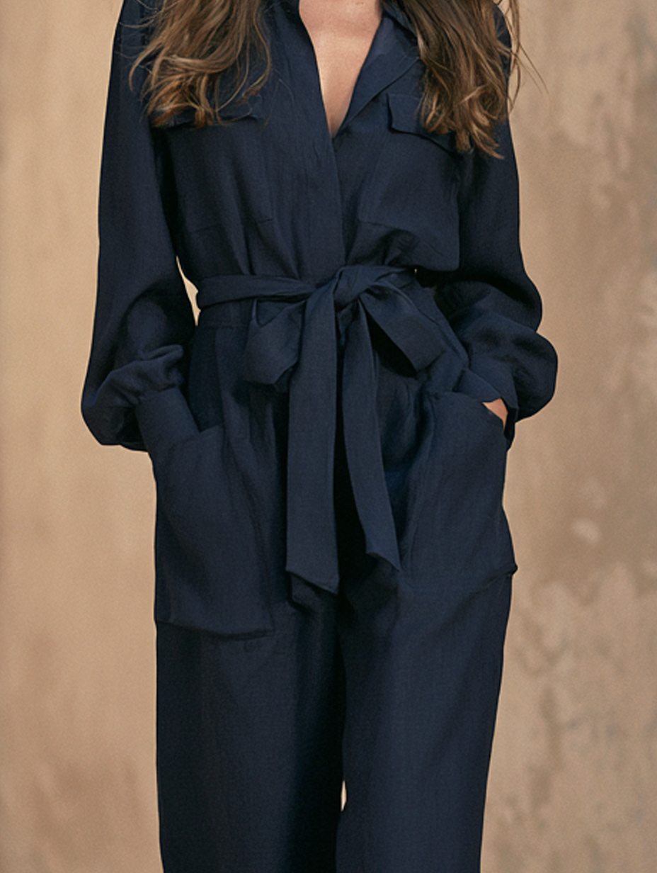 Mathilde | Afslappet jumpsuit med løs pasform