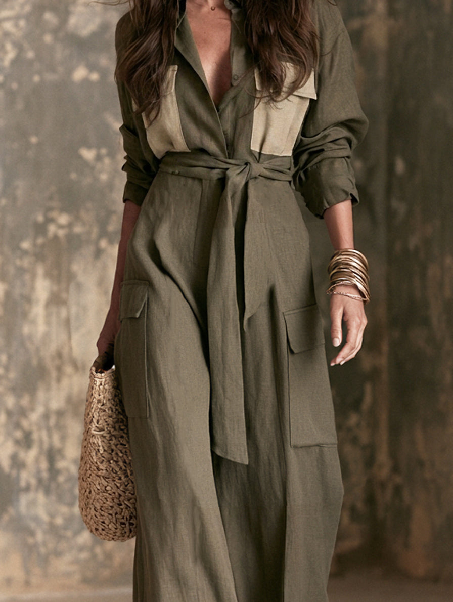 Sofie | Afslappet jumpsuit med løs pasform