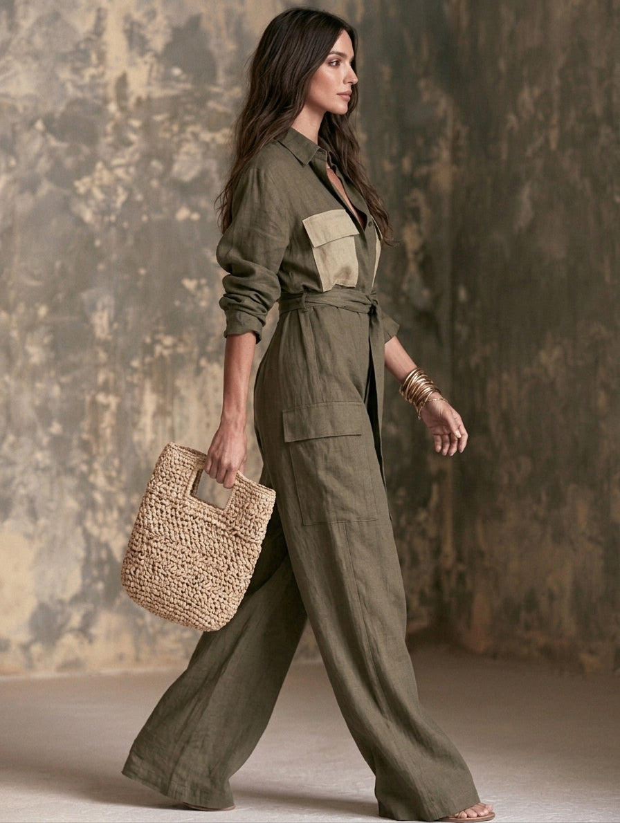 Sofie | Afslappet jumpsuit med løs pasform