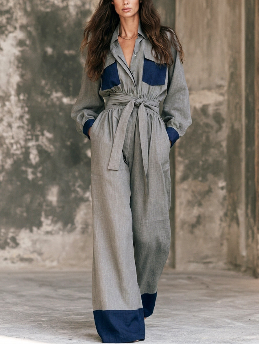 Freja | Afslappet jumpsuit med løs pasform