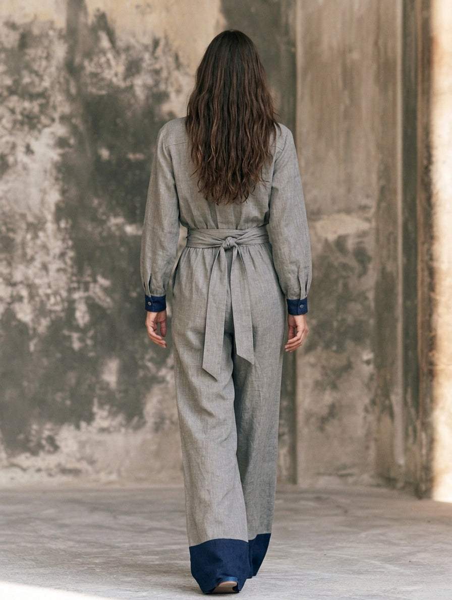 Freja | Afslappet jumpsuit med løs pasform