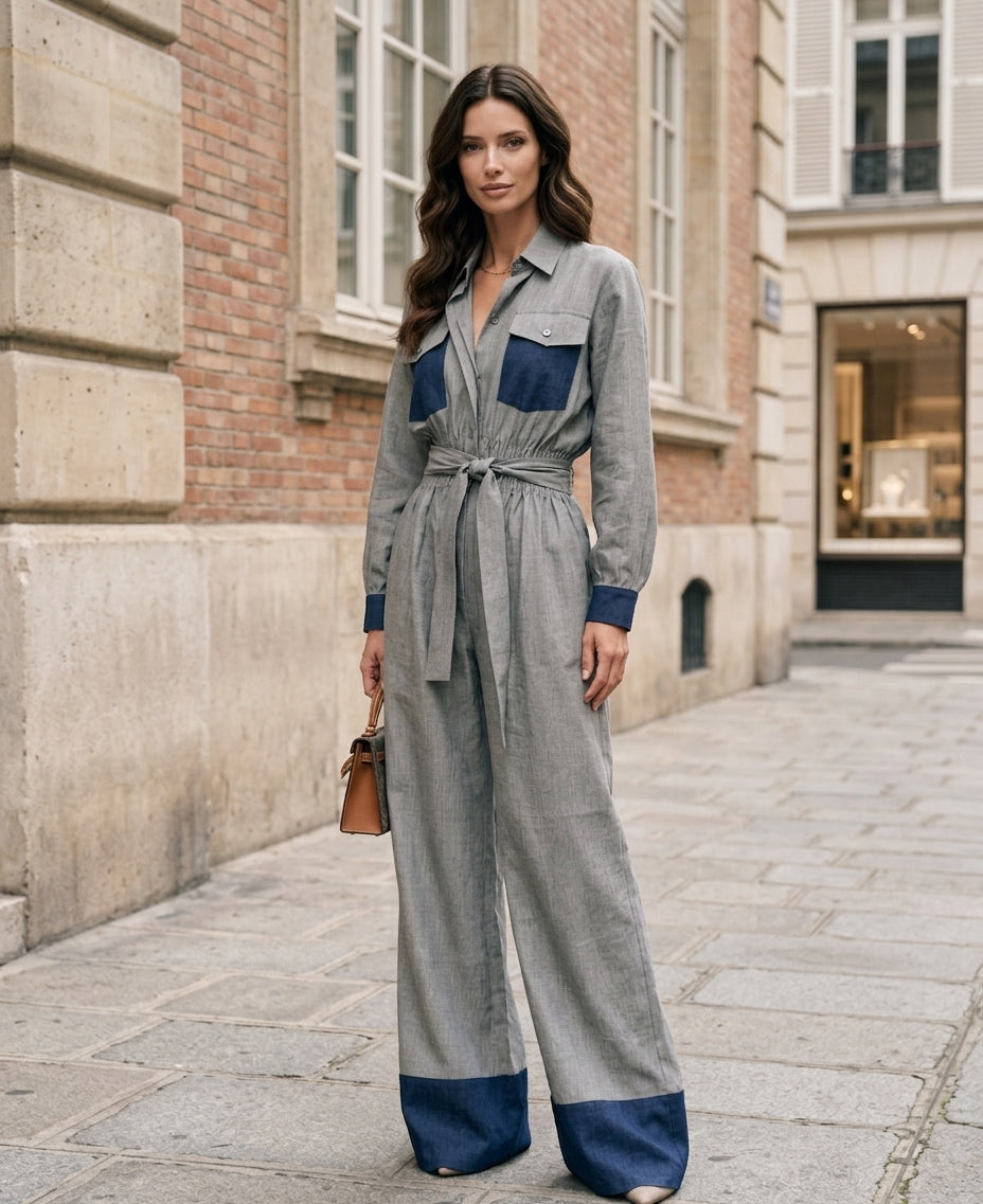 Freja | Afslappet jumpsuit med løs pasform