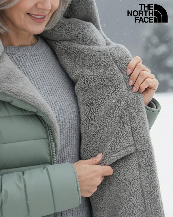 TNF  Fleece Lined Quilted Coat - CLEARANCE SALE.