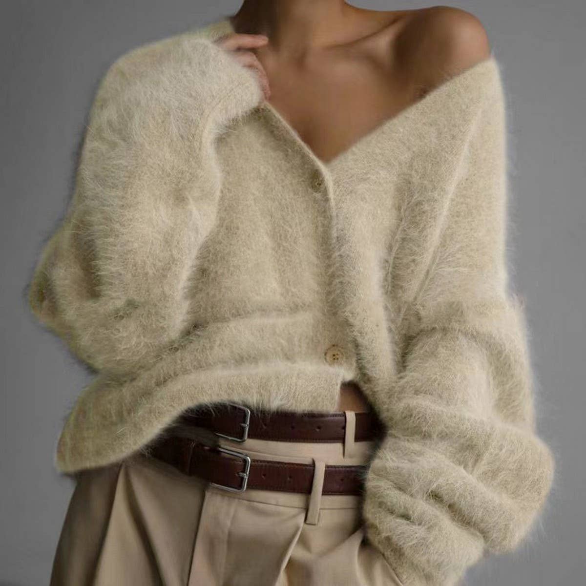 Audrey | Blød cardigan med afslappet pasform