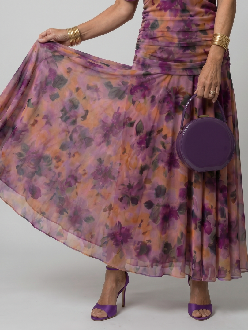 Calen | Luftig off-shoulder midikjole
