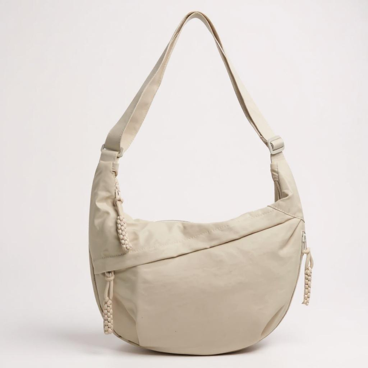 Aurelia | Beige crossbody-taske med justerbar rem