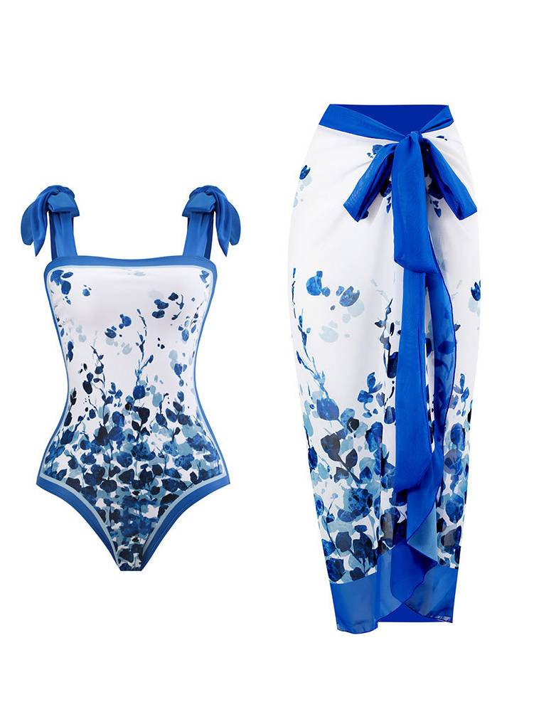 Liva | Badelook med nederdel med chiffon