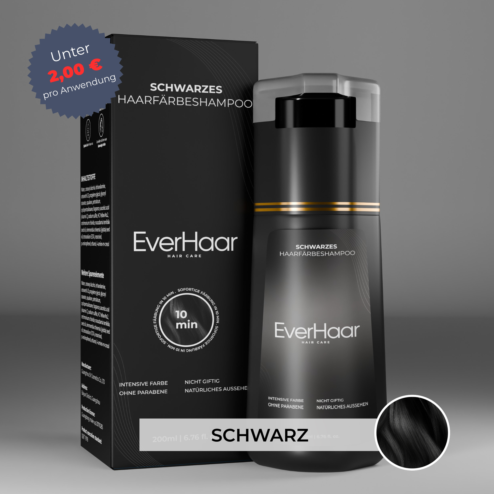 EverHaar Sofort-Farbshampoo