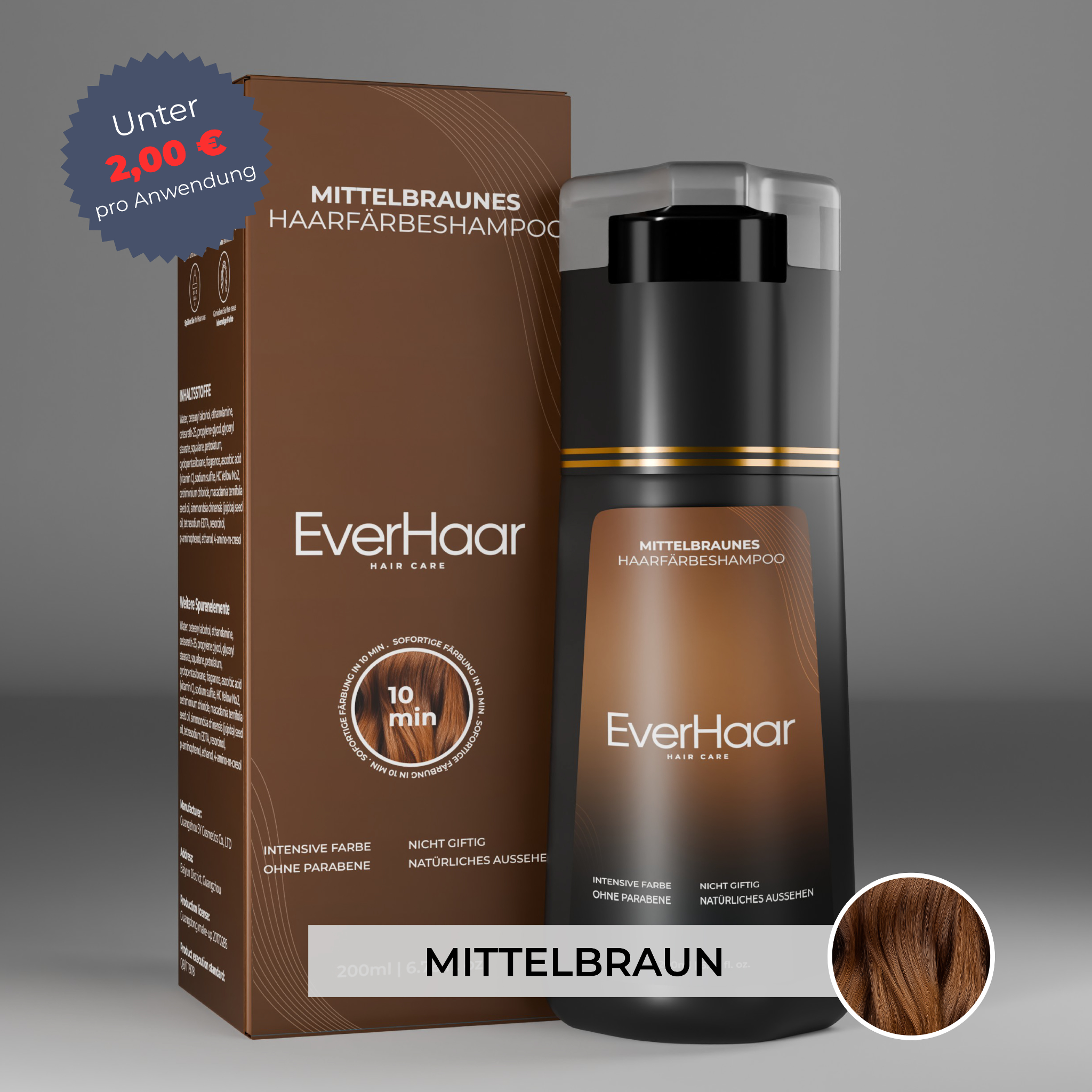 EverHaar Sofort-Farbshampoo