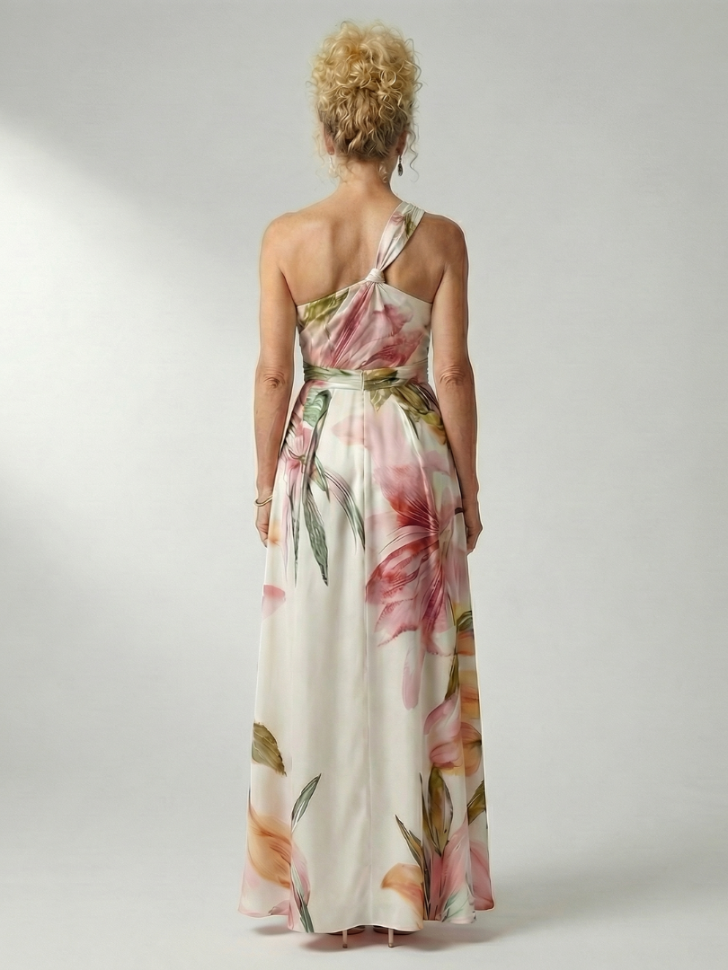 Amiel | Let blomstret maxikjole