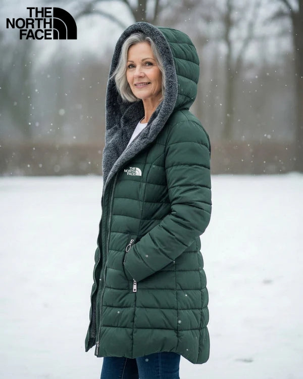 TNF  Fleece Lined Quilted Coat - CLEARANCE SALE.