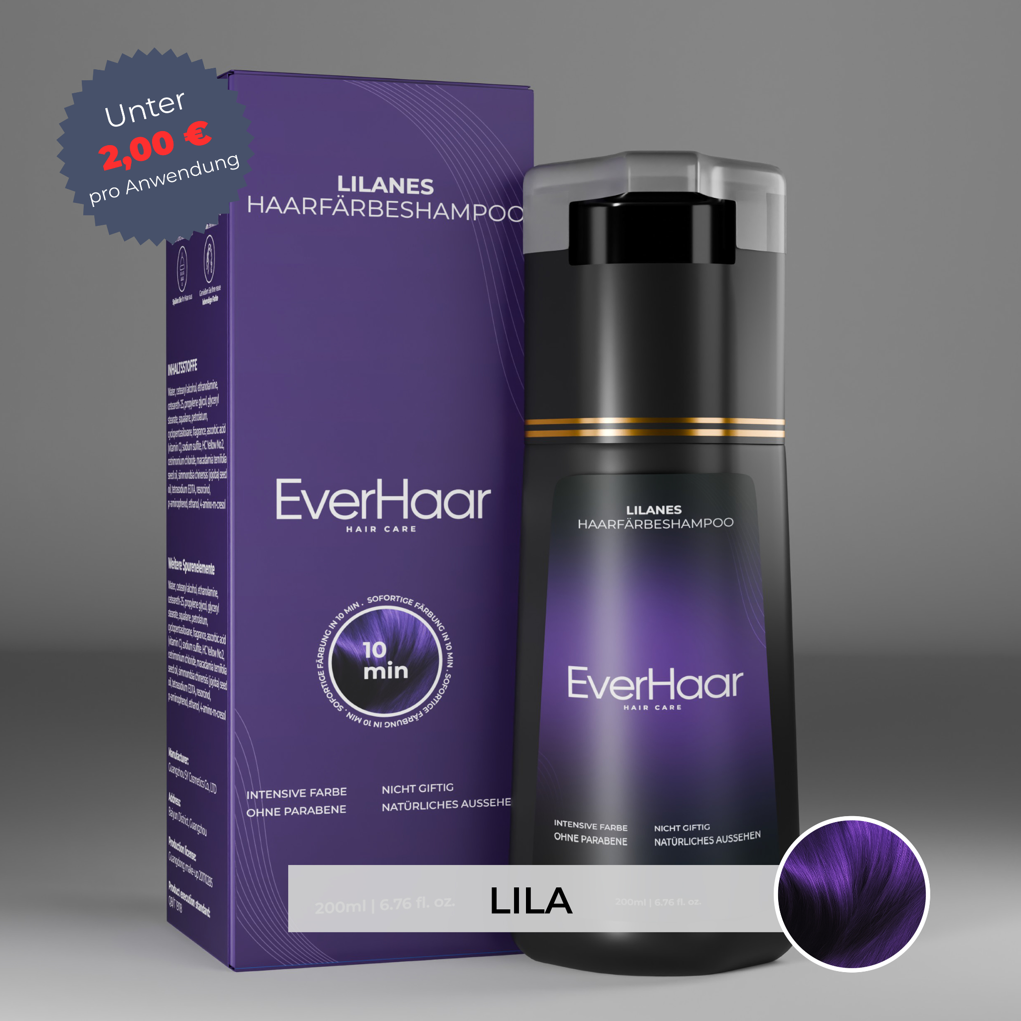 EverHaar Sofort-Farbshampoo