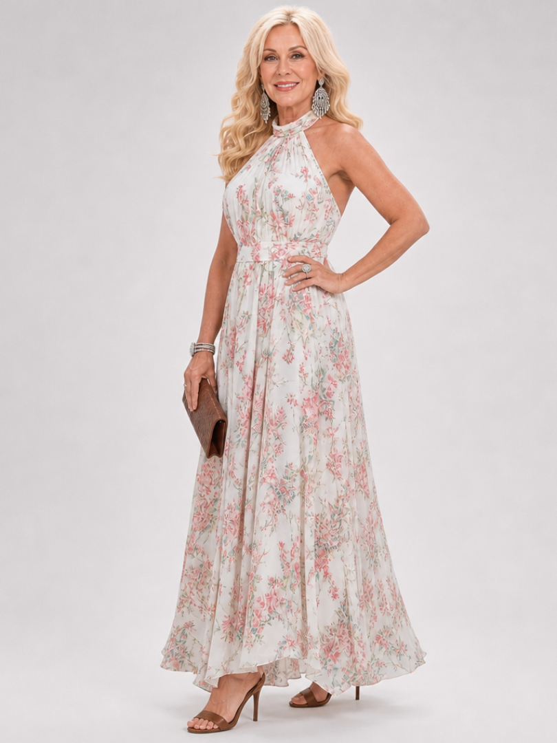 Guinevere | Midikjole med blomsterprint