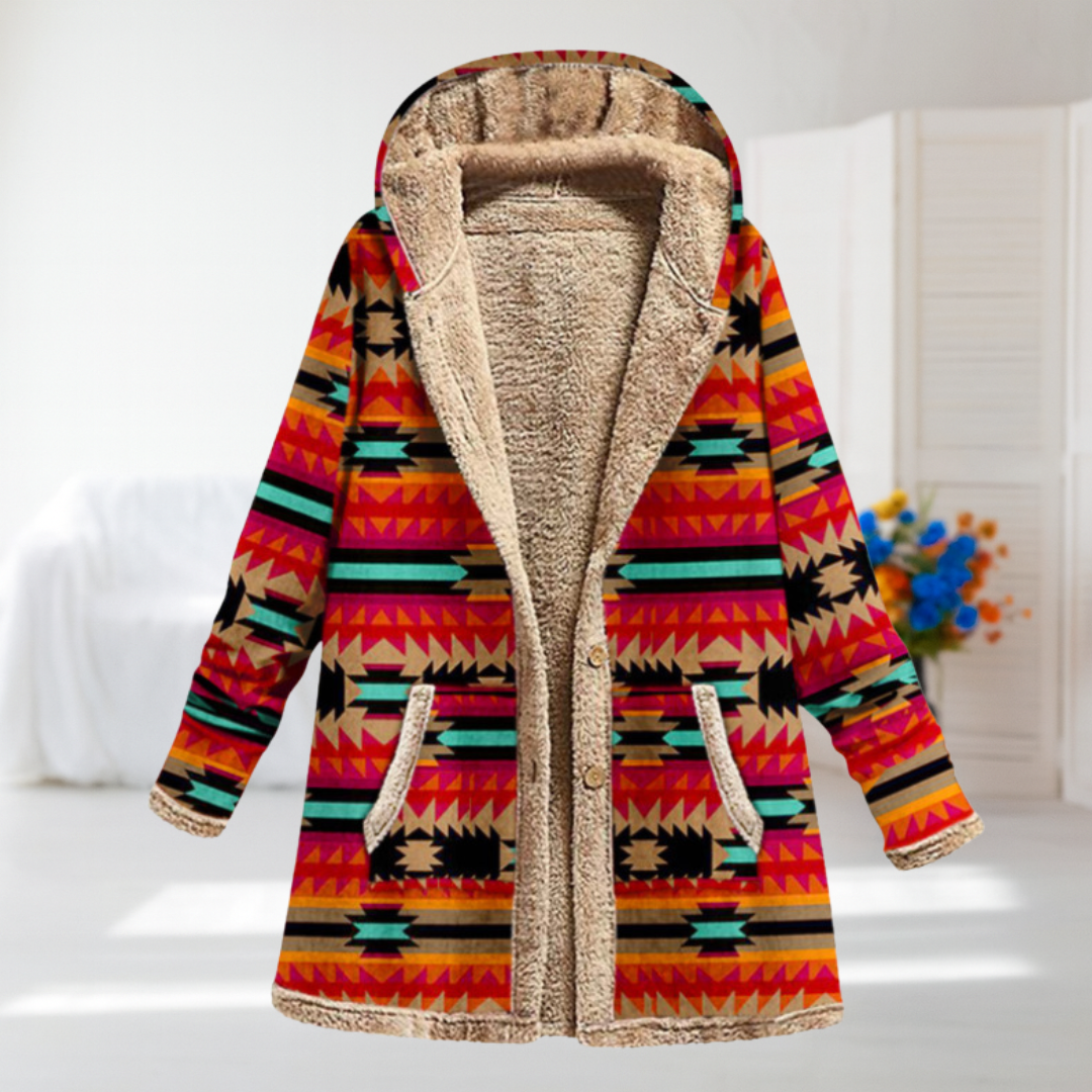 Odélia | Elegant overgangsjakke i orange