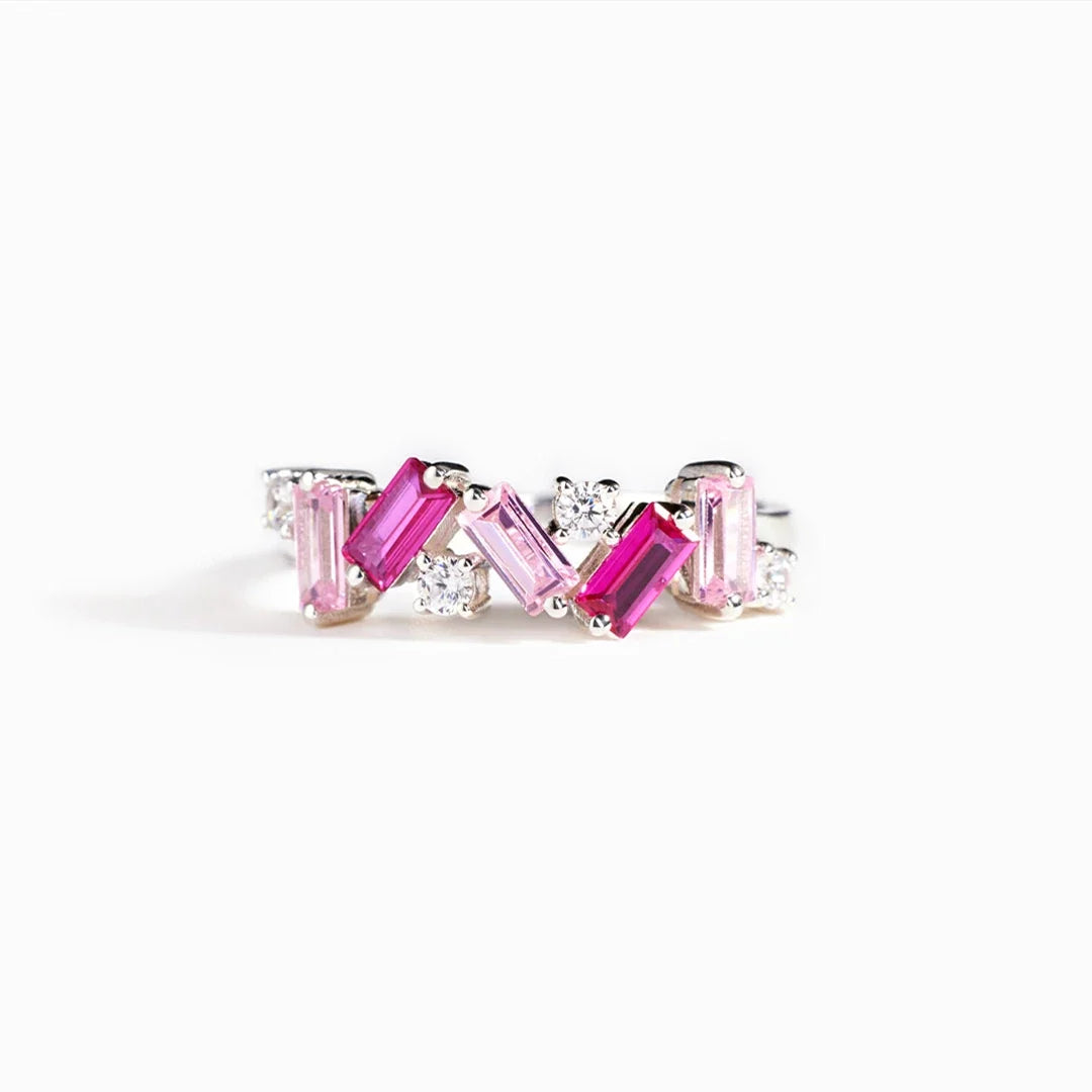 For Self | Jeg er nok – Pink diamant-ring (1+1 GRATIS)