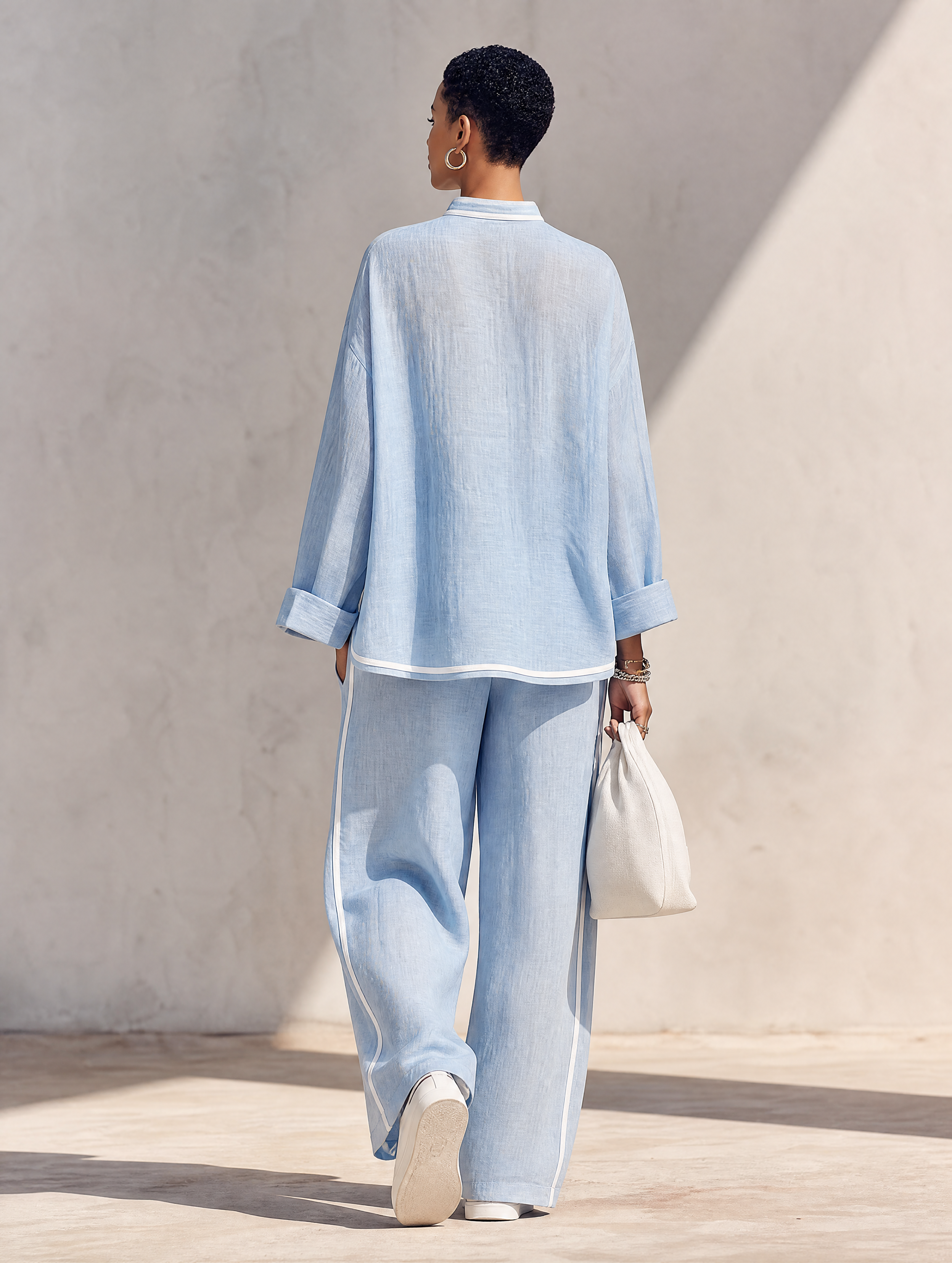 Luna | linnedlook top- og buksesæt