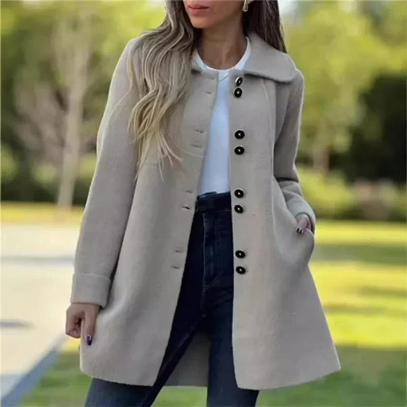 Maribelle™ | Elegant Skræddersyet Frakke