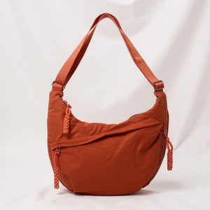 Orange skuldertaske