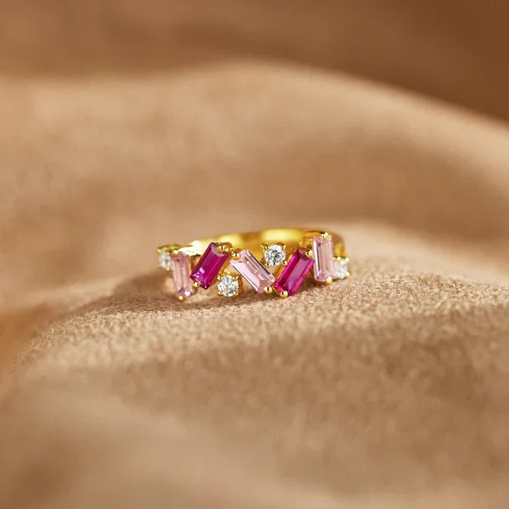 For Self | Jeg er nok – Pink diamant-ring (1+1 GRATIS)
