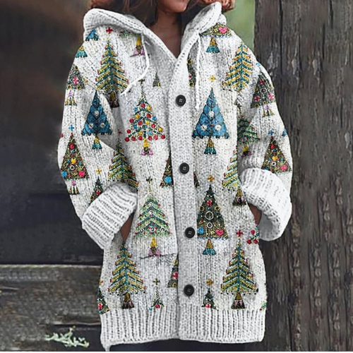 Stella | Blød varm cardigan med ribkanter