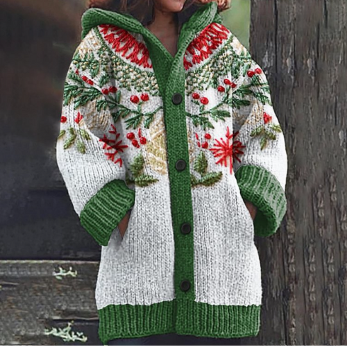 Ashley | Blød varm cardigan med ribkanter