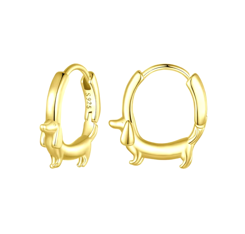Precious Dachshund Hoops - En hvalpemoders skat