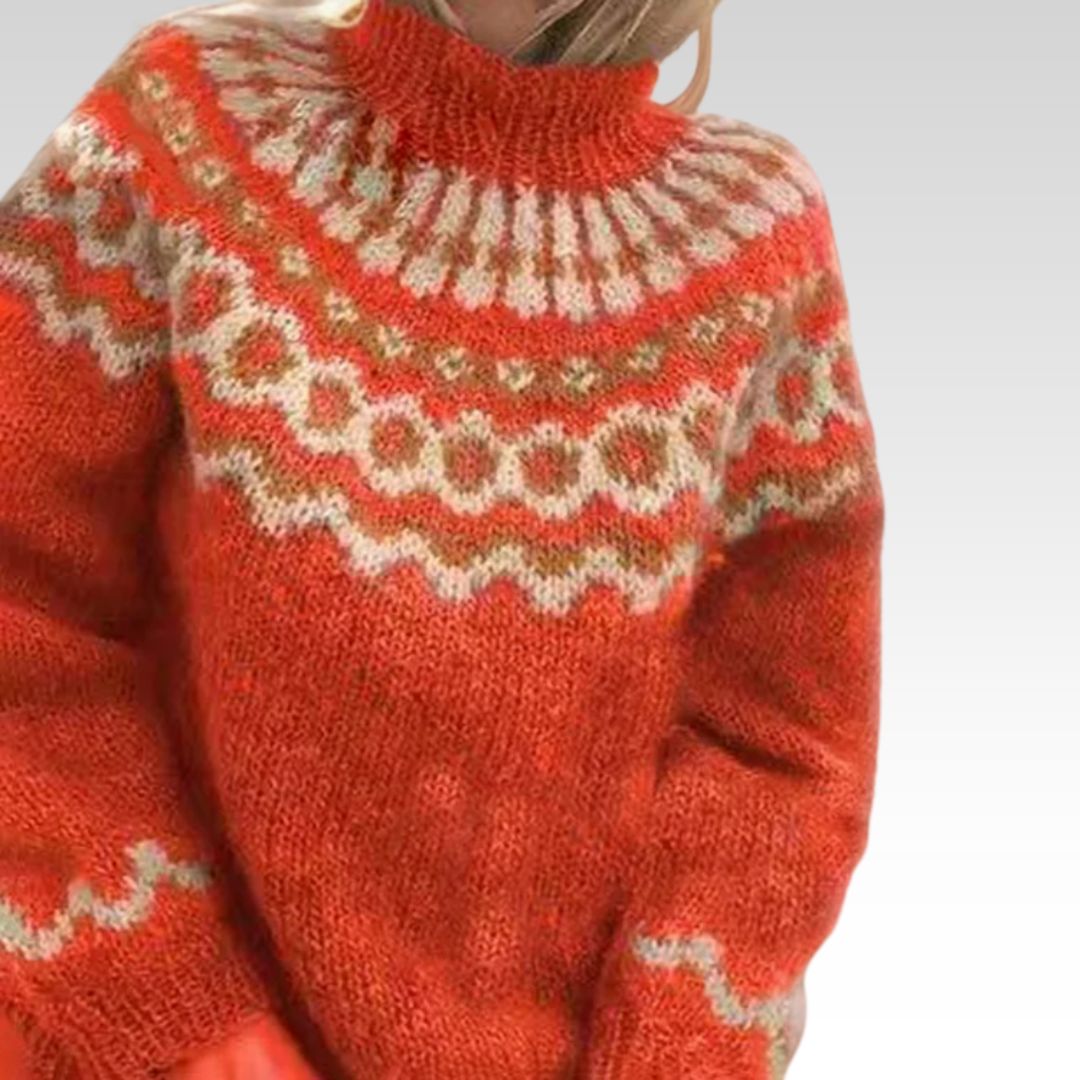 Ingrid | Varm rollkravebluse