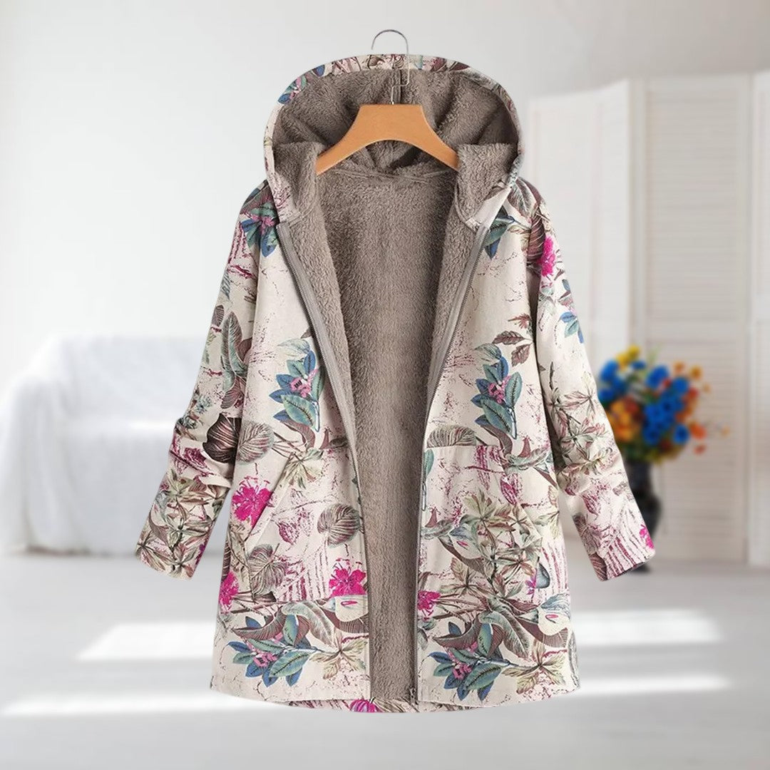 Flora | Elegant overgangsjakke i beige