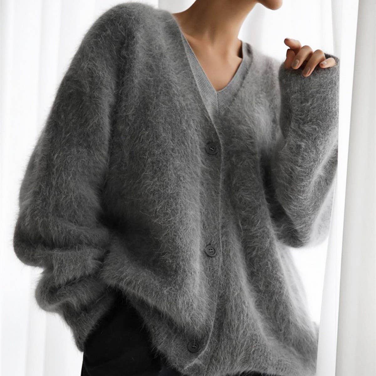 Audrey | Blød cardigan med afslappet pasform