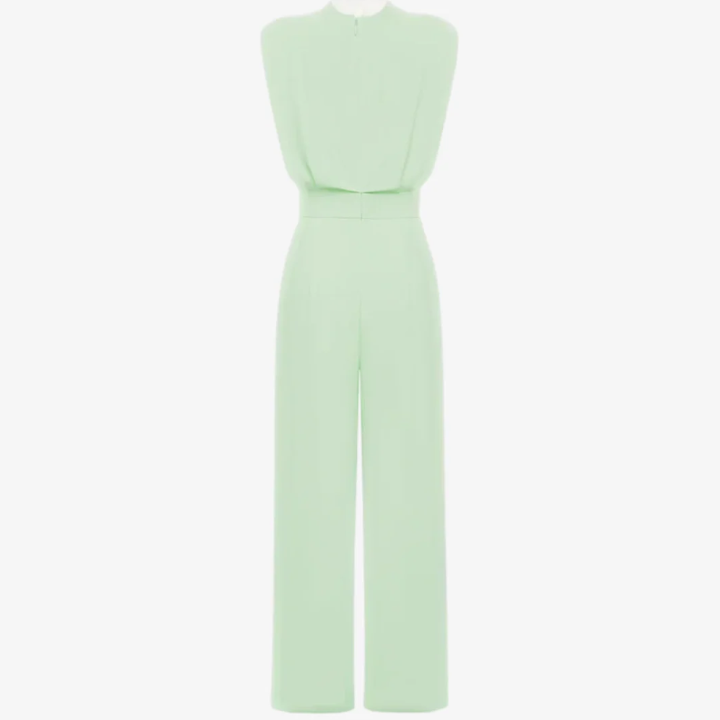 Ariadna | Jumpsuit med bælte og krave