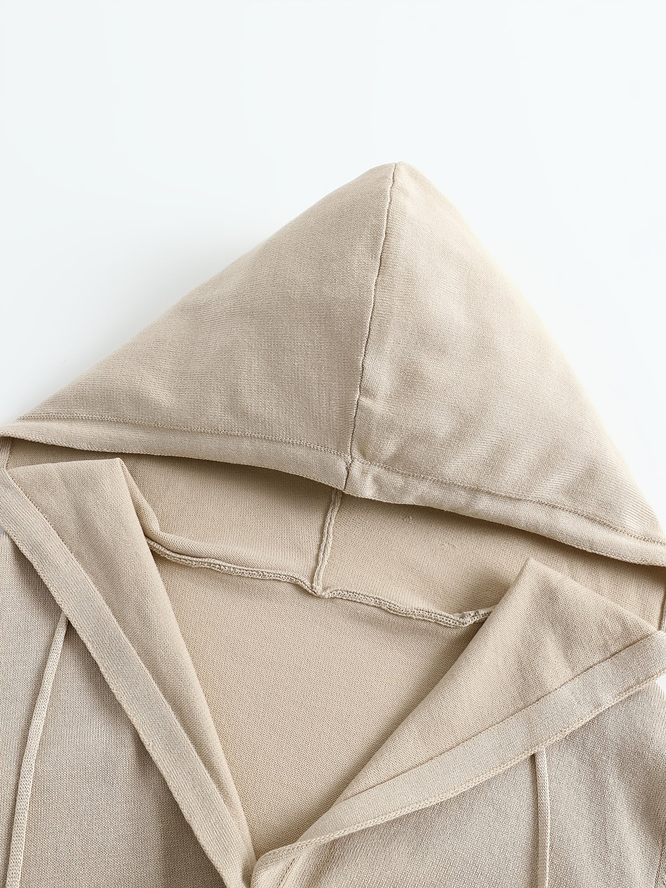 Nora | Khaki cardigan med hætte og knapper
