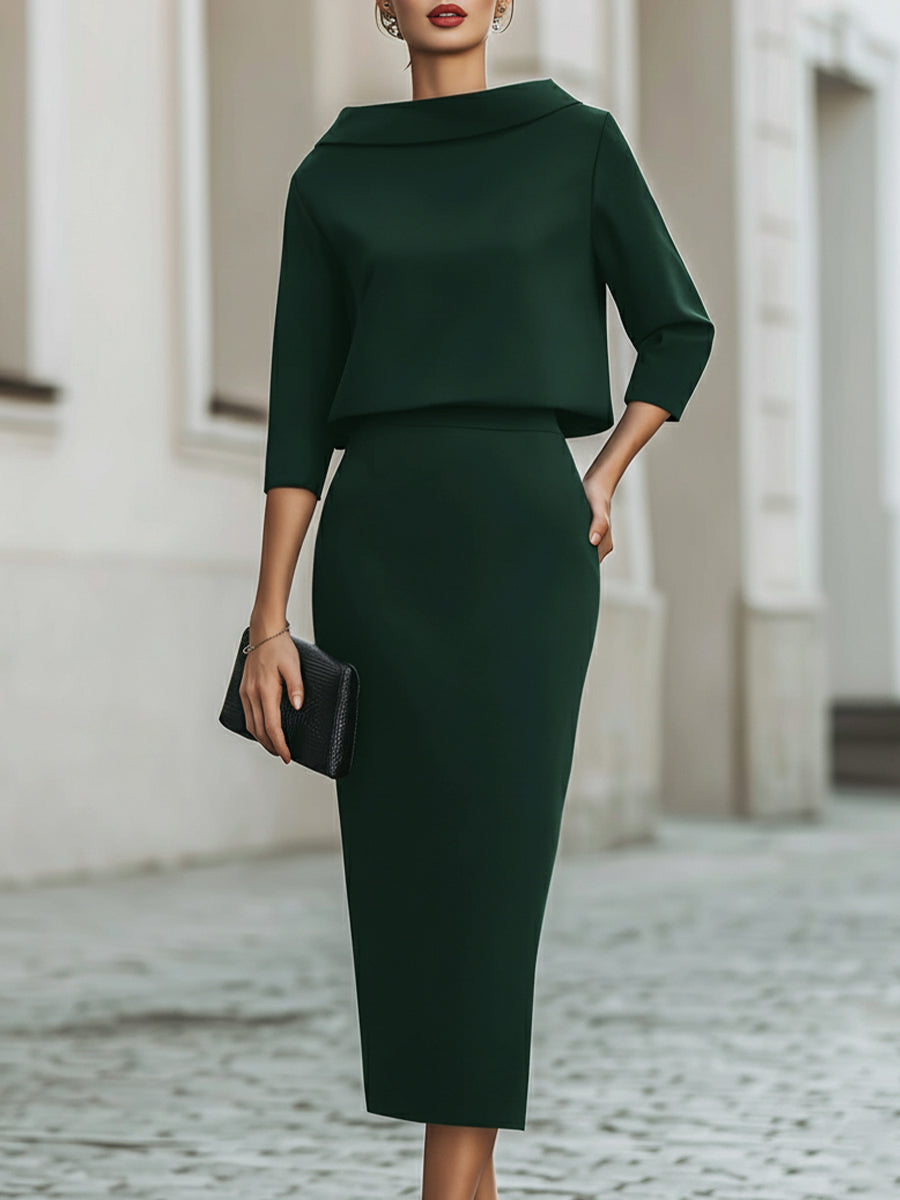 Elvira | Elegant nederdelssæt