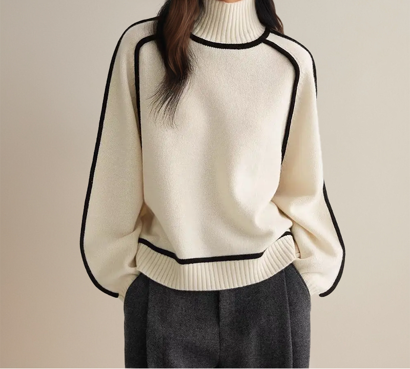 Alea | Oversized chunky rollkrave-striktrøje