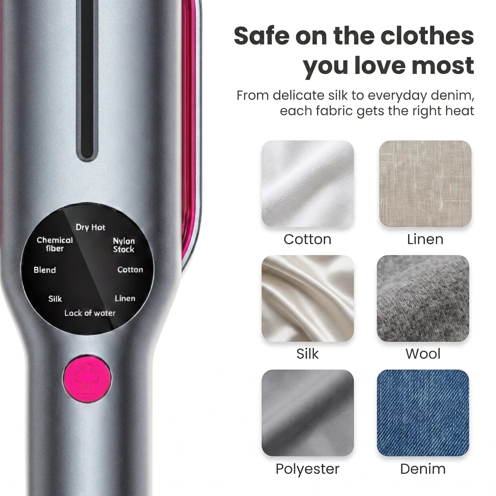 RosyIron™ SteamerPro 2-in-1 Steamer & Iron