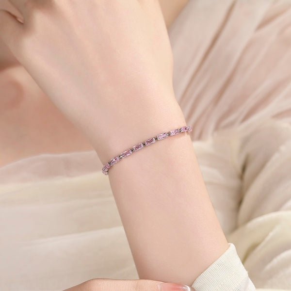 Lyserødt brystkræft-armbånd – 1+1 gratis