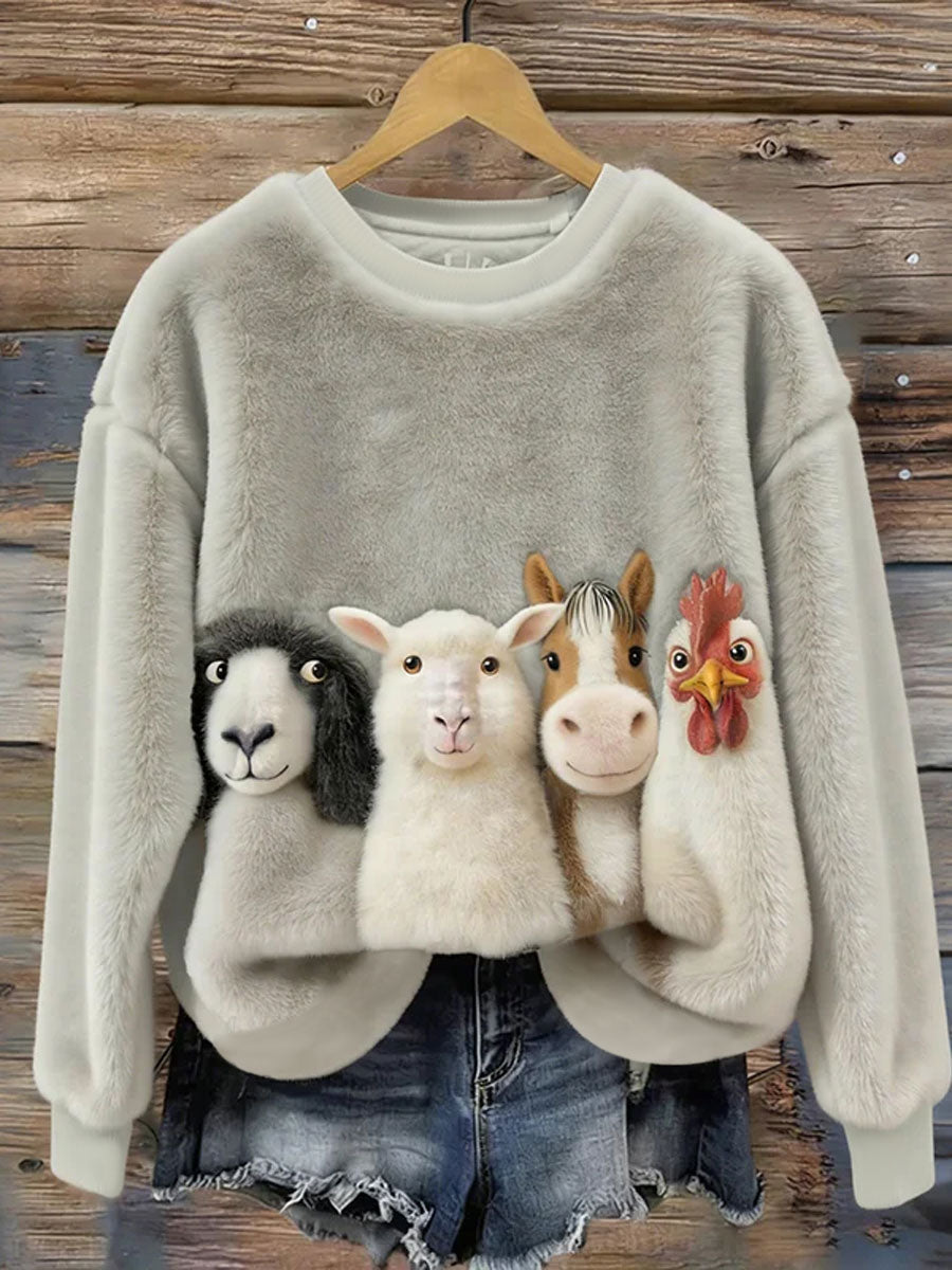 Olivia Marie | Sweatshirt med print