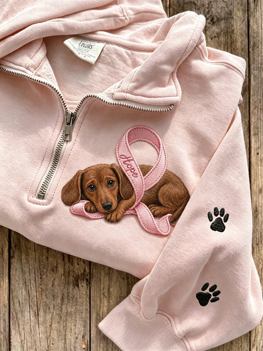 Maj | Sweatshirt med gravhund og poteprint
