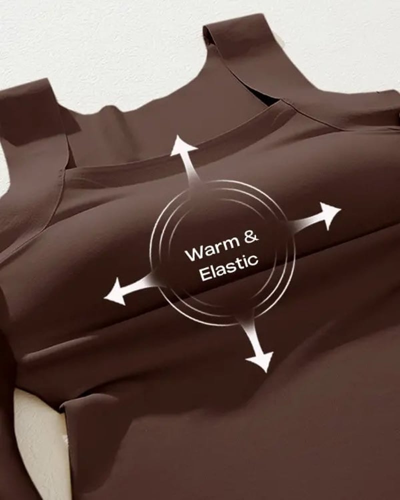 Liv | U-hals shapewear-tanktop med indbygget BH
